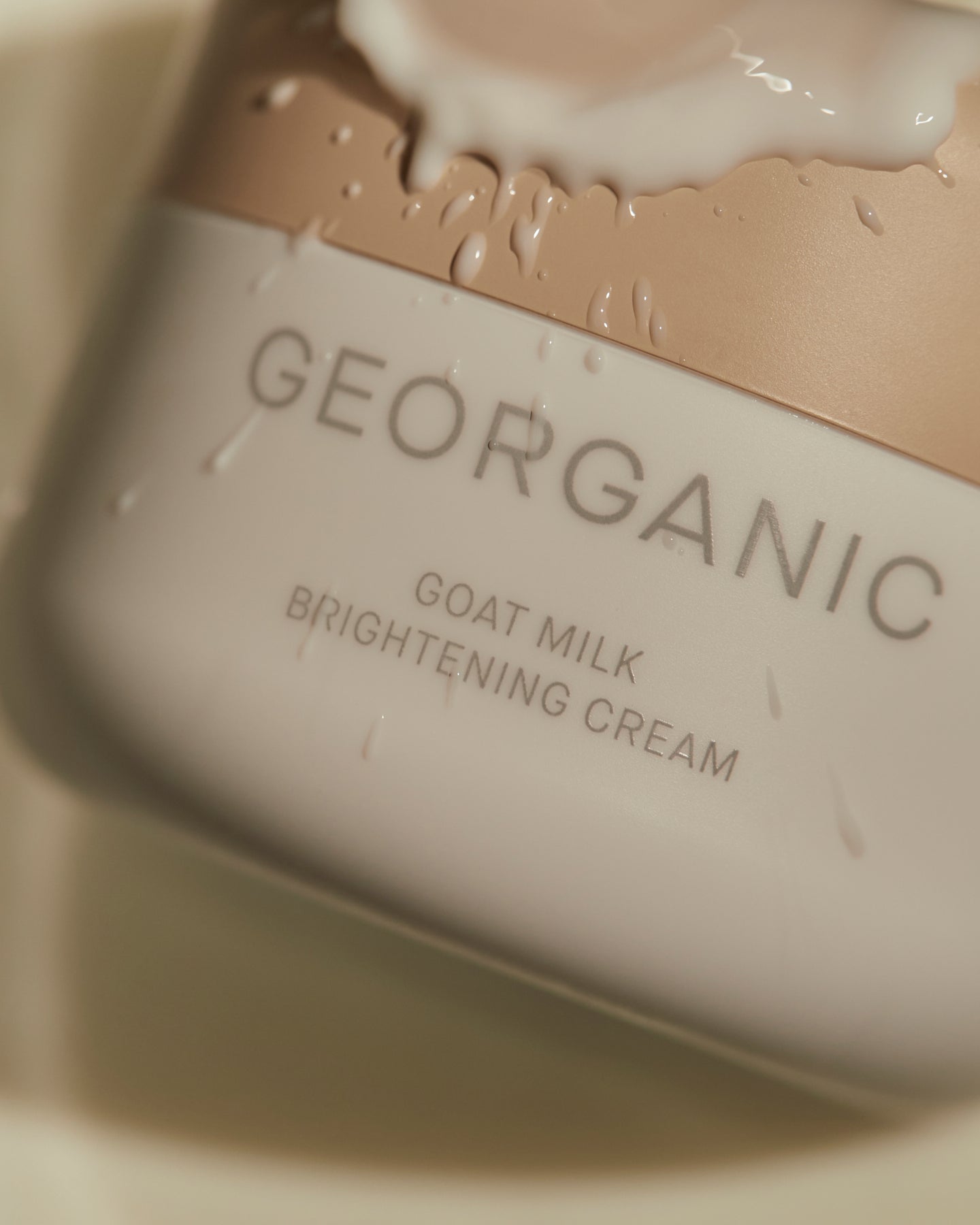 Crema coreana hidratante e iluminadora Georganic