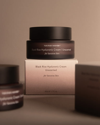 Black Rice Hyaluronic Cream Unscented for Sensitive Skin