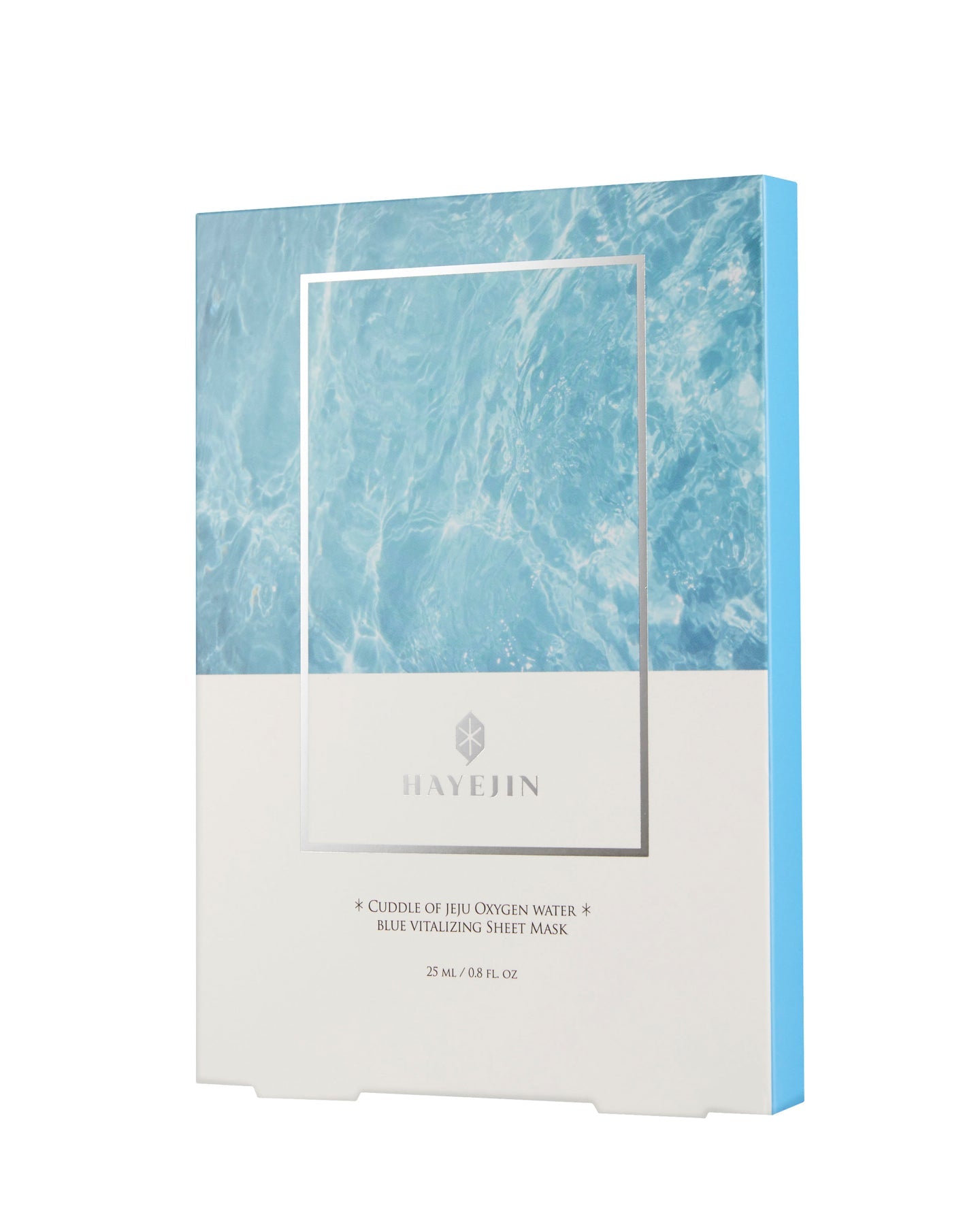 Cuddle of Jeju Oxygen Water Blue Vitalizing Sheet Mask 5EA