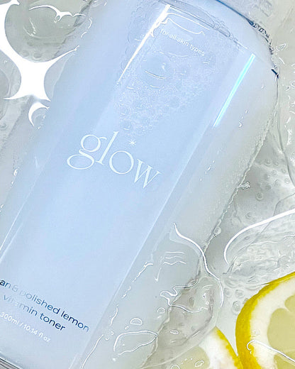 Tonico vitaminico al limone pulito e levigato