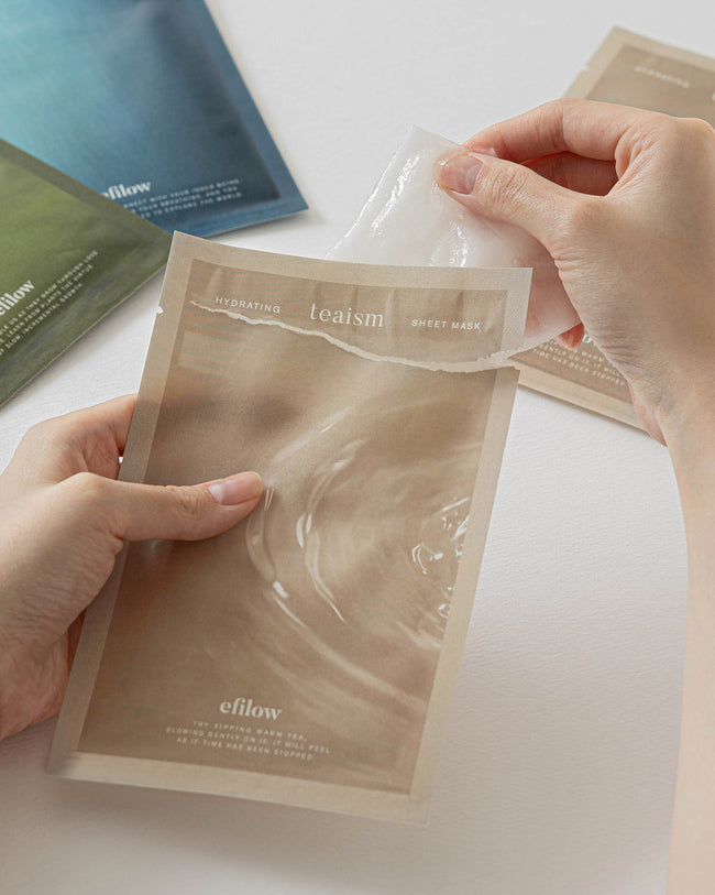 Mascarilla de tejido coreana hidratante Efilow