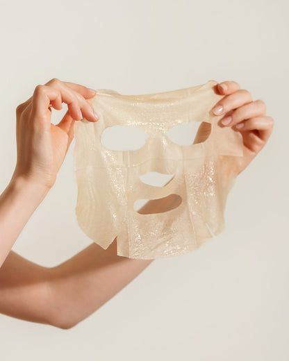 Maschera idratante luminosa in tessuto