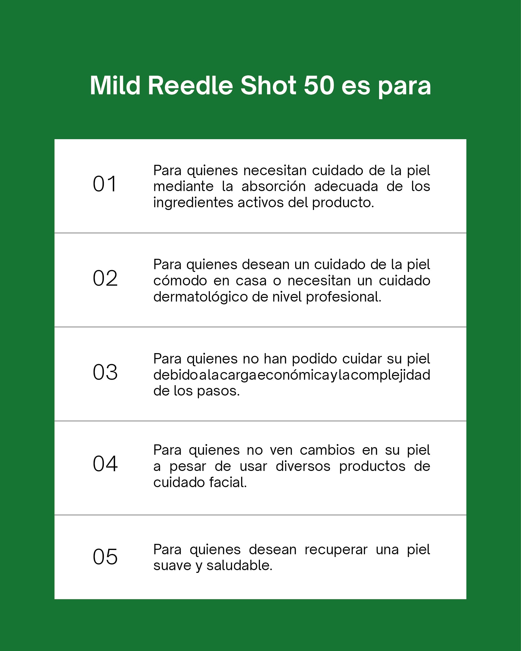 VT Mild Reedle Shot 50